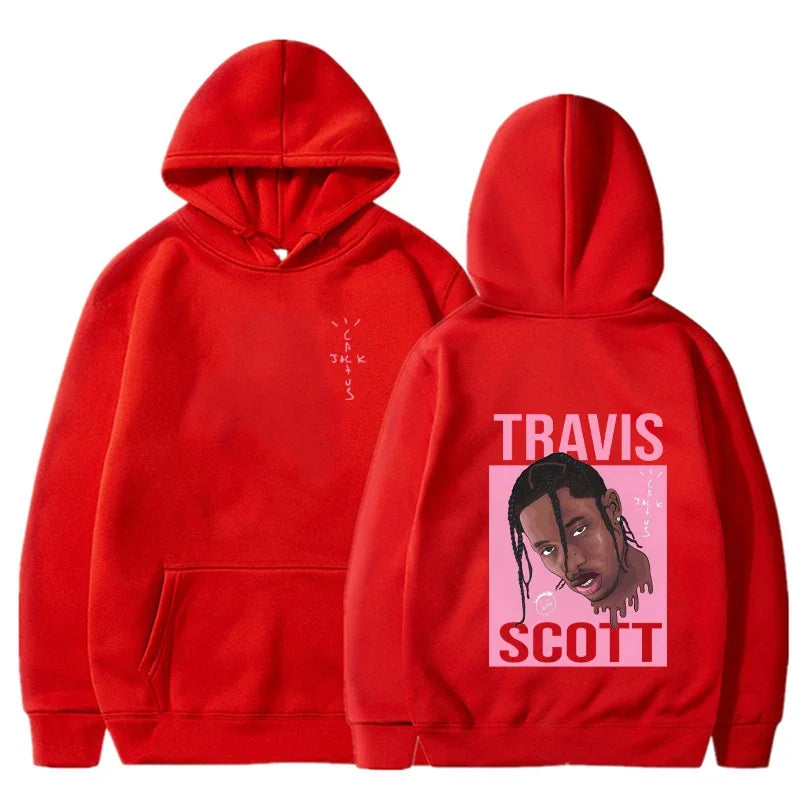 Cactus Jack Graphic Y2K Travis Scott Hoodie