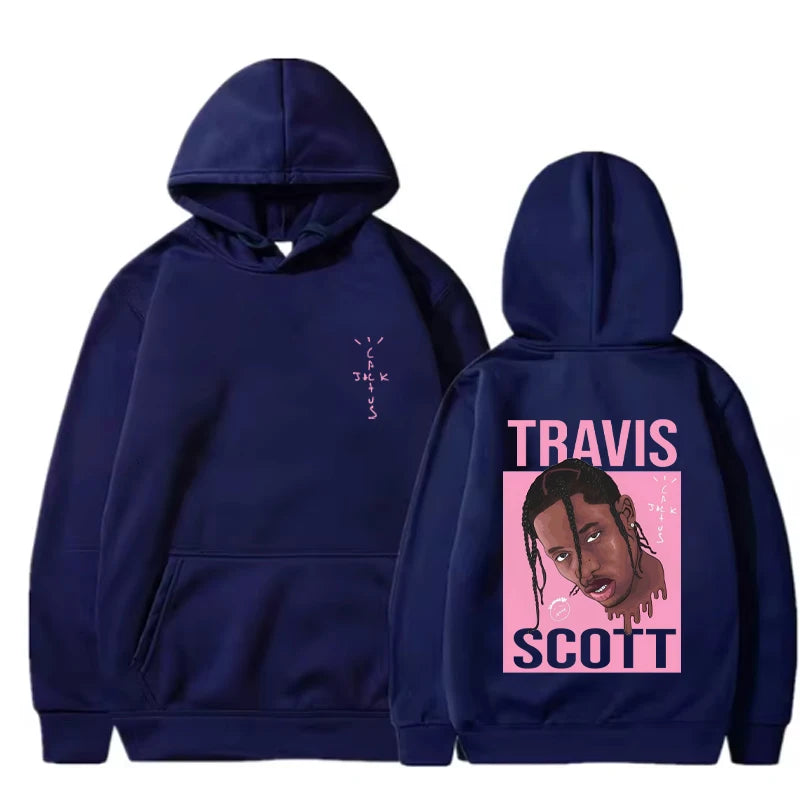 Cactus Jack Graphic Y2K Travis Scott Hoodie